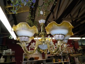 shopatblu art deco chandelier