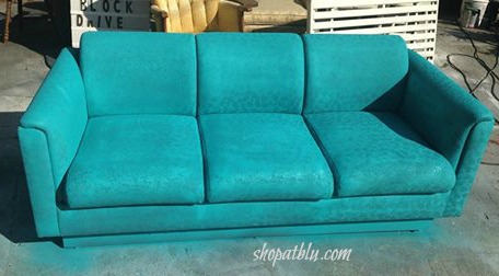 the-blue-building-shopatblu-fab-furniture-flipping-contest-spray-paint-fabric-sofa-turquoise-sofa-last-coat