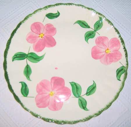 Blue Ridge Pottery china patterns Prairie Rose at The Blue Building Antiques and Consignment in Alabaster, AL.