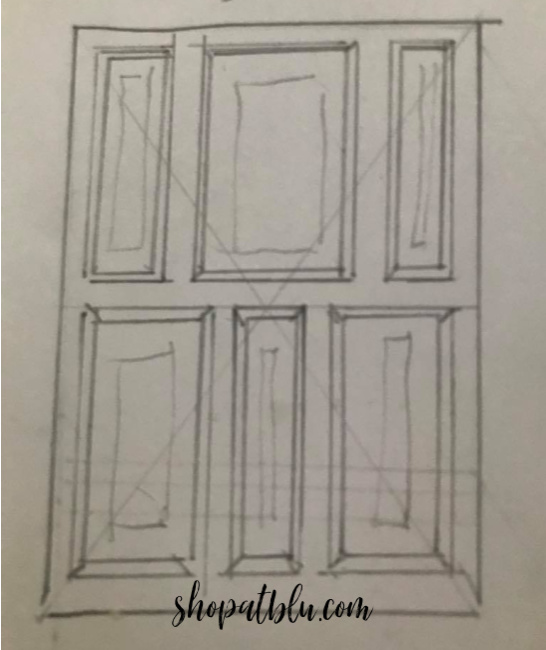 The Blue Building Antiques Shopatblu Entryway Feature Wall Plan
