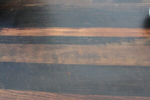 the blue building antiques shop at blu sanded and restained dresser top