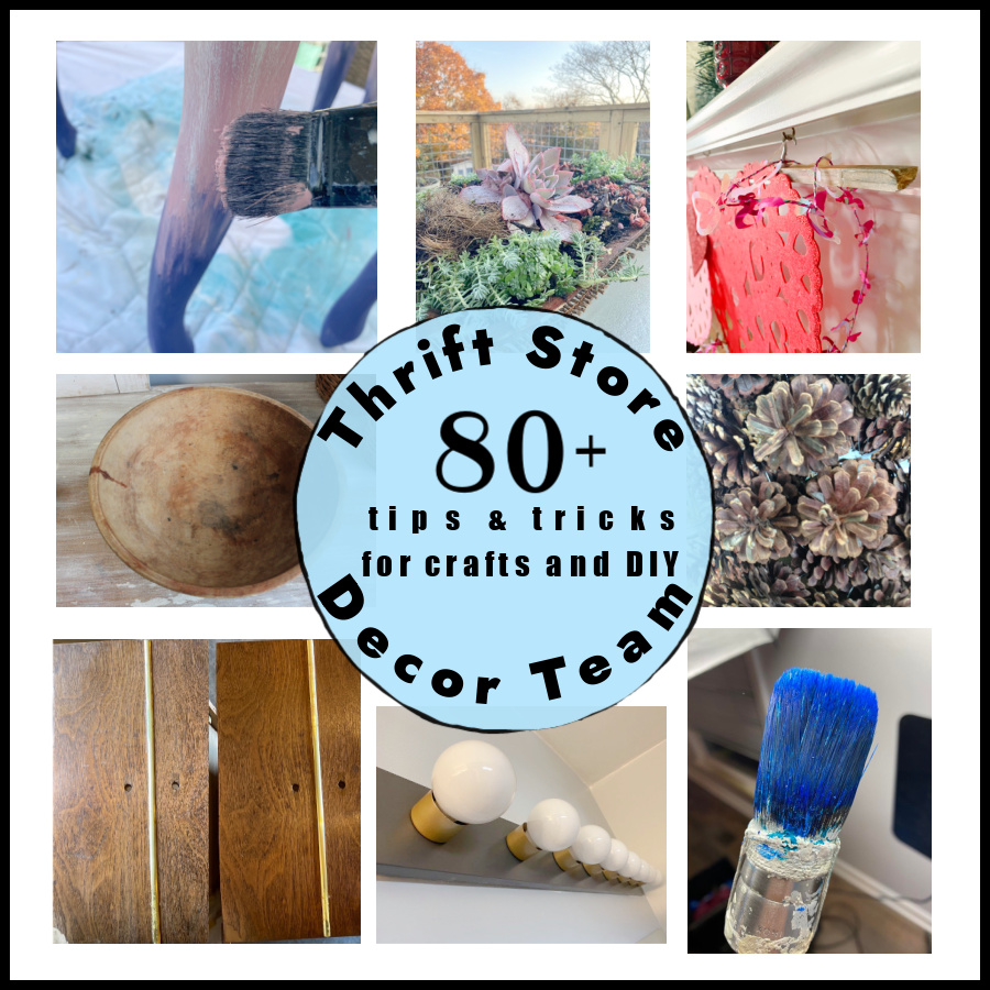 shopatblu thrift store decor team 80 tips and tricks diy and crafts
