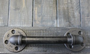 How to make an industrial style handle!