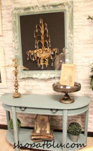 Pure Elegance…an upcycled sofa table