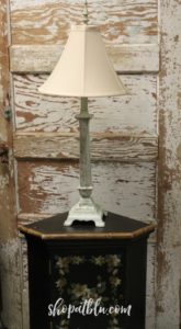 Upcycled Thrift Store Lamp