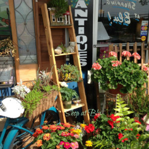 The Blue Building Antiques Shopatblu vintage bicycleb upcycle front