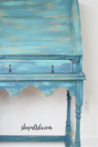 The Blue Building Antiques Shopatblu secretary upcycle side