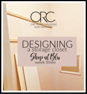 shopatblu how to build closet shelves graphic