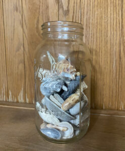 Shopatblu the blue building antiques how to choose wall color jar of shells
