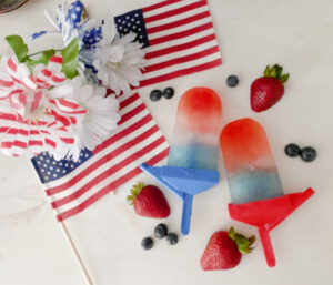 The Blue Building Antiques Shopatblu clear red white and blue popcicles