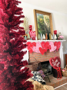shopatblu valentine heart decor mantle decor mantel design