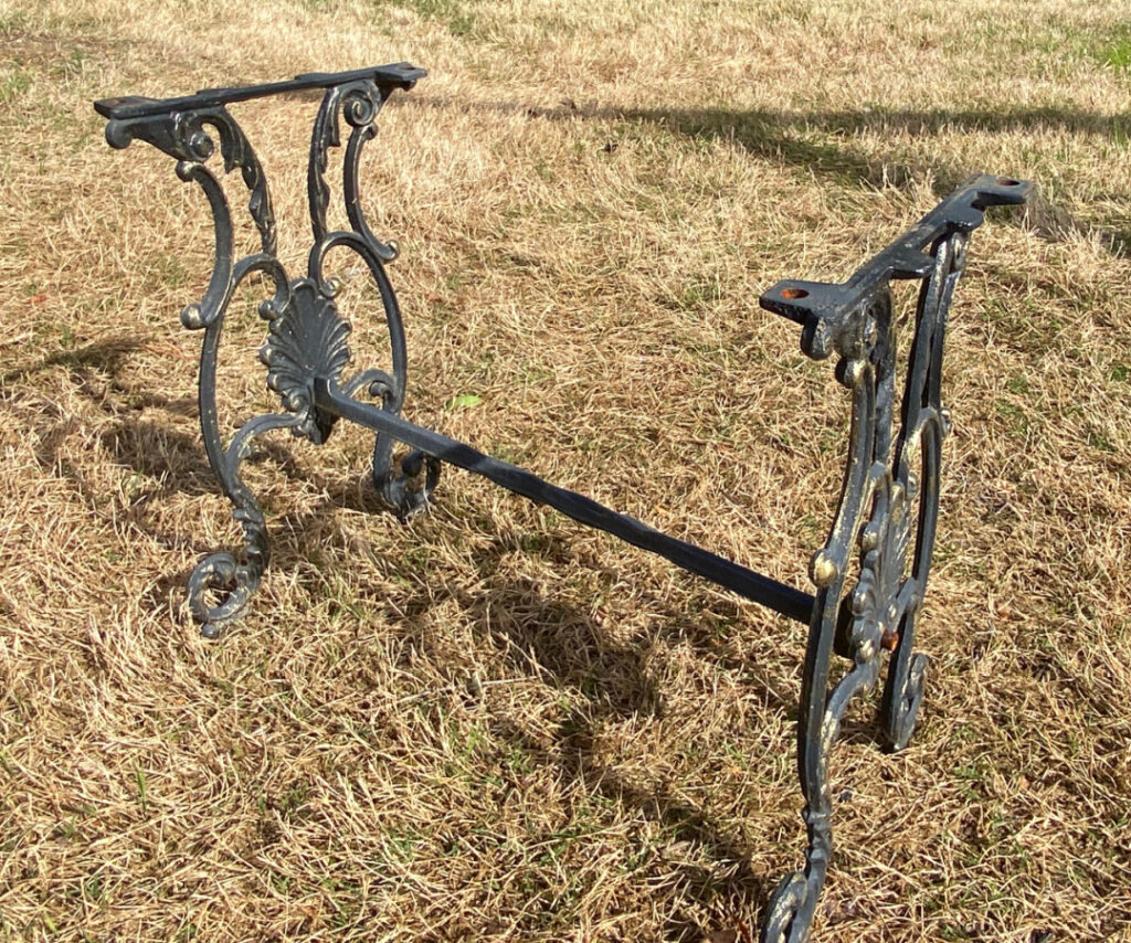 shopatblu wrought iron base