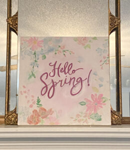 shopatblu upcycle thrift store art color refresh